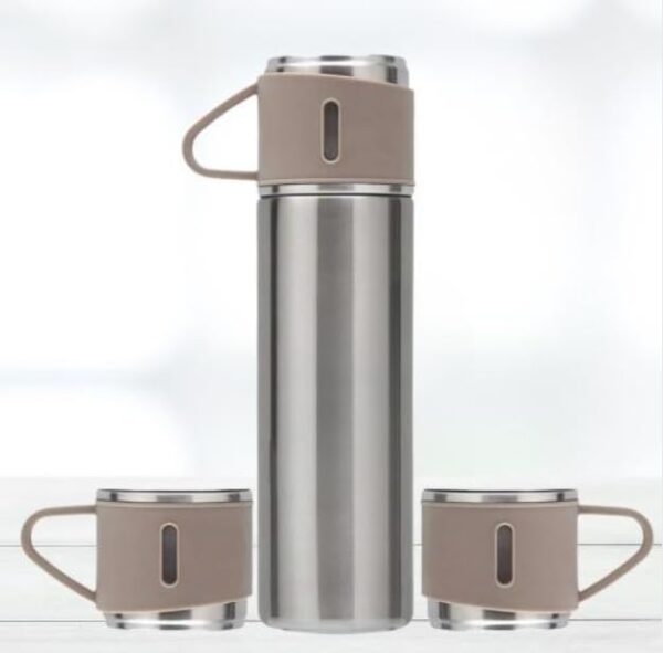 Steel Thermo 500ml Vacuum Insulated Bottle Water Flask - Image 2